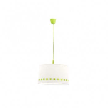 Distribuidor - Lâmpadas Diversas | Colgantes Infantil | COLGANTE LACITO VERDE 1XE27 REGX35D Ref: 064193506